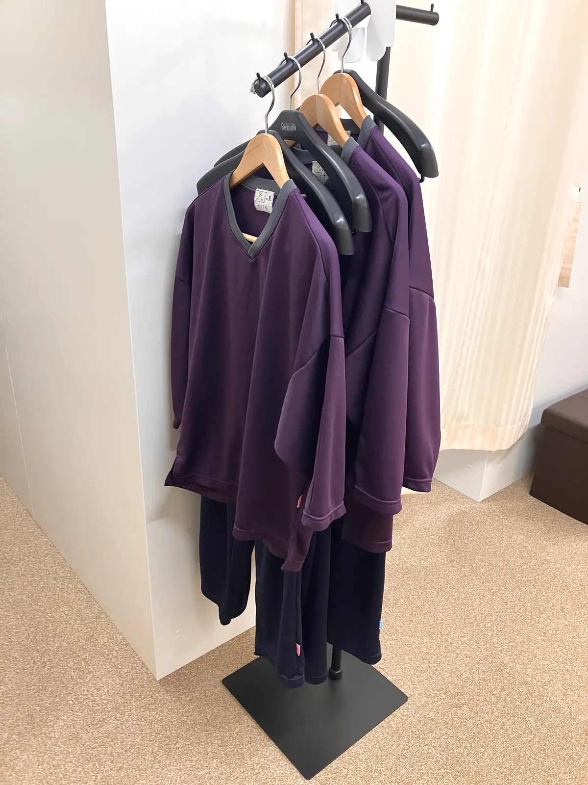 女性用の検査着